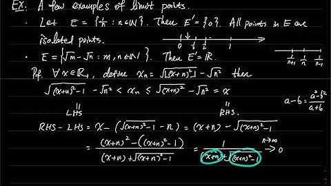 Lecture 04 - Topology of metric spaces (Part B)