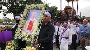 Đưa Cha Cố Giuse Phạm Thành Ra Nơi An Nghỉ , Giáo Xứ An Nghĩa , Giáo Phận Bùi Chu Chủ Sự  Do Đức Cha