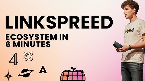 The Linkspreed Ecosystem in 6 minutes - A new Web