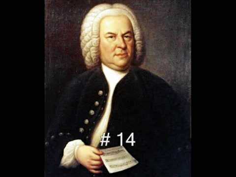 J.S. Bach - Inventions # 13 - # 15 (BWV 784 - BWV 786)