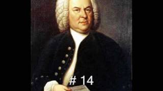 J.S. Bach - Inventions # 13 - # 15 (BWV 784 - BWV 786)