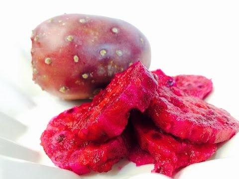 How to Eat Prickly Pear, or a Cactus Fruit, or Tunas