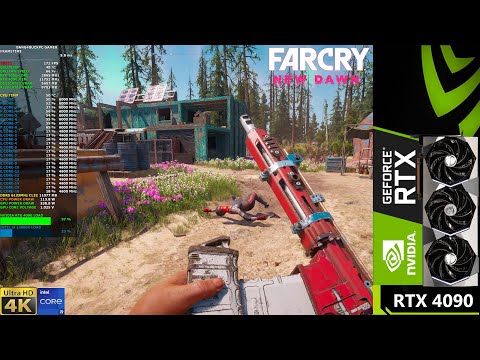 Far Cry New Dawn Ultra Settings HD Textures 4K | RTX 4090 | i9 13900K 6GHz