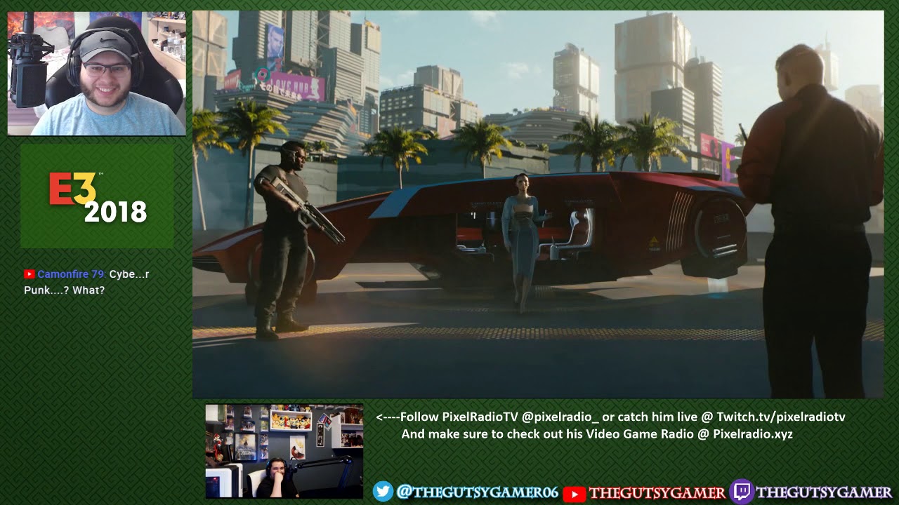 Cyberpunk 2077 E3 2018 Reaction