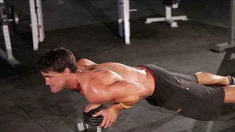 Close Grip Push Up off of a Dumbbell  Exercise Videos & Guides  Bodybuilding com