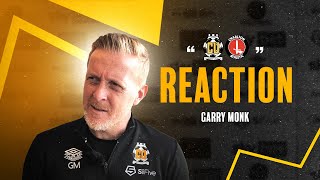Cambridge United 1-1 Charlton Athletic | Garry Monk reaction