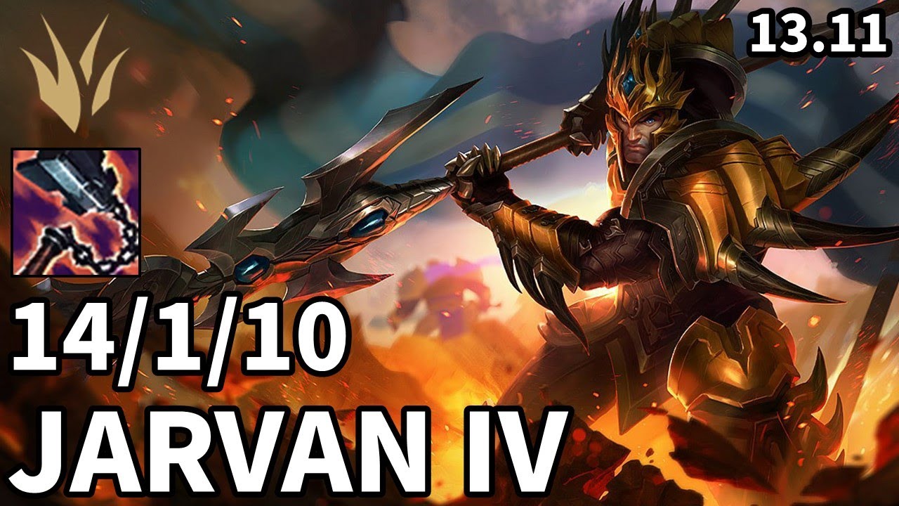 Jarvan IV Jungle vs Kha'Zix - EUW Master | Patch 13.11