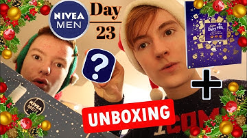 Day 23 UNBOXING!! Nivea Men 2020 Advent Calendar + Cadbury