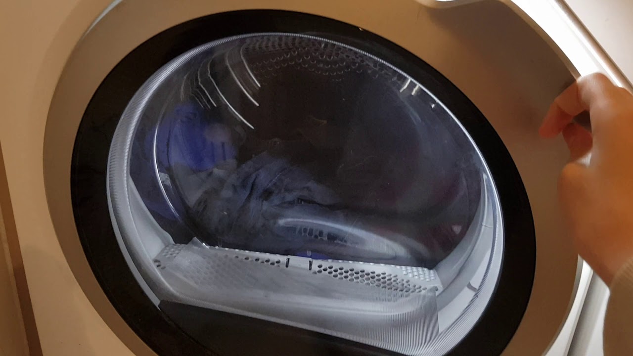 AEG T7DEE832R Starting Cotton Cupboard Dry YouTube