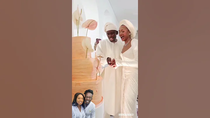 Temi Otedola & Mr Eazi  traditional wedding ceremony in one minute ✨🥰 #loveiseazi