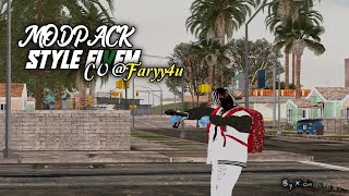 [SHARE] MODPACK STYLE FIVEM CV @faryy4u By Xion🕸️🕷️ | GTA SAMP ANDROID