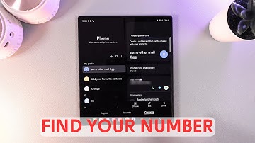 How to Find Your Phone Number on Samsung Galaxy Z Fold 6 | YOU MUST KNOW!!!