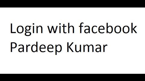 login with facebook in c# asp.net