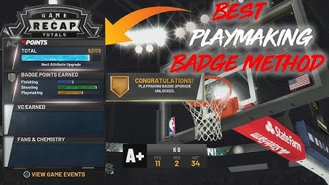 Get ALL your PLAYMAKING badges in 1 DAY! Playmaking Badge Method ! NO GLITCH - NBA 2K21