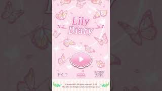 لعبة جوال phone game (lily diary) screenshot 3