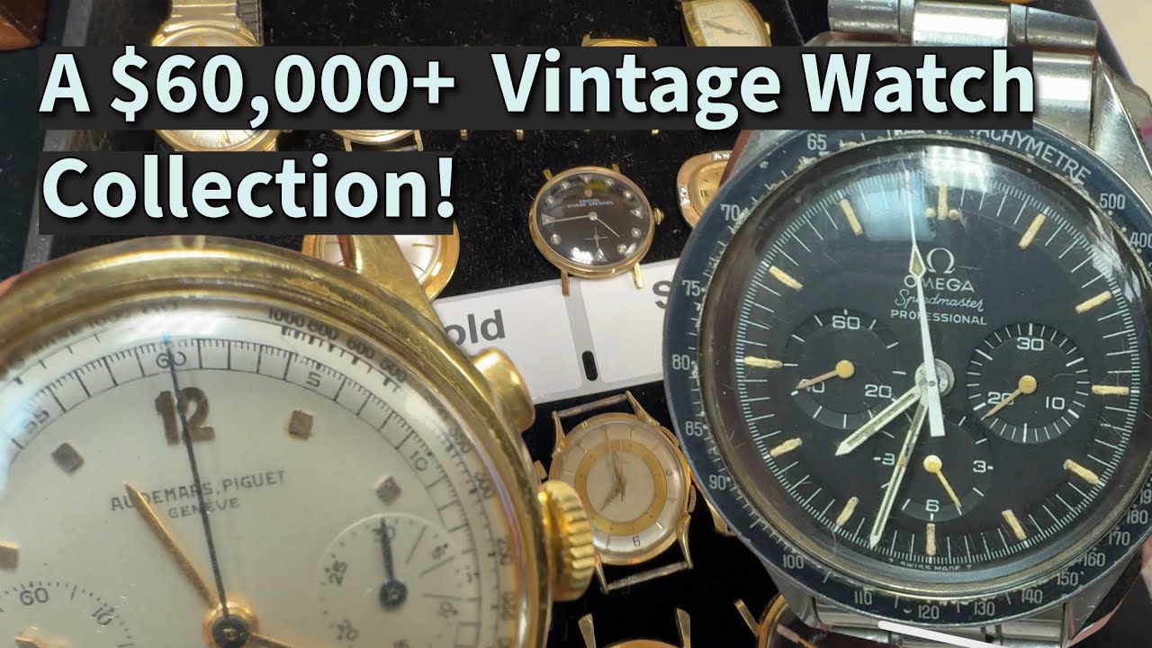 The Vintage Watch Collection of a Coin Shop Owner (over $60,000