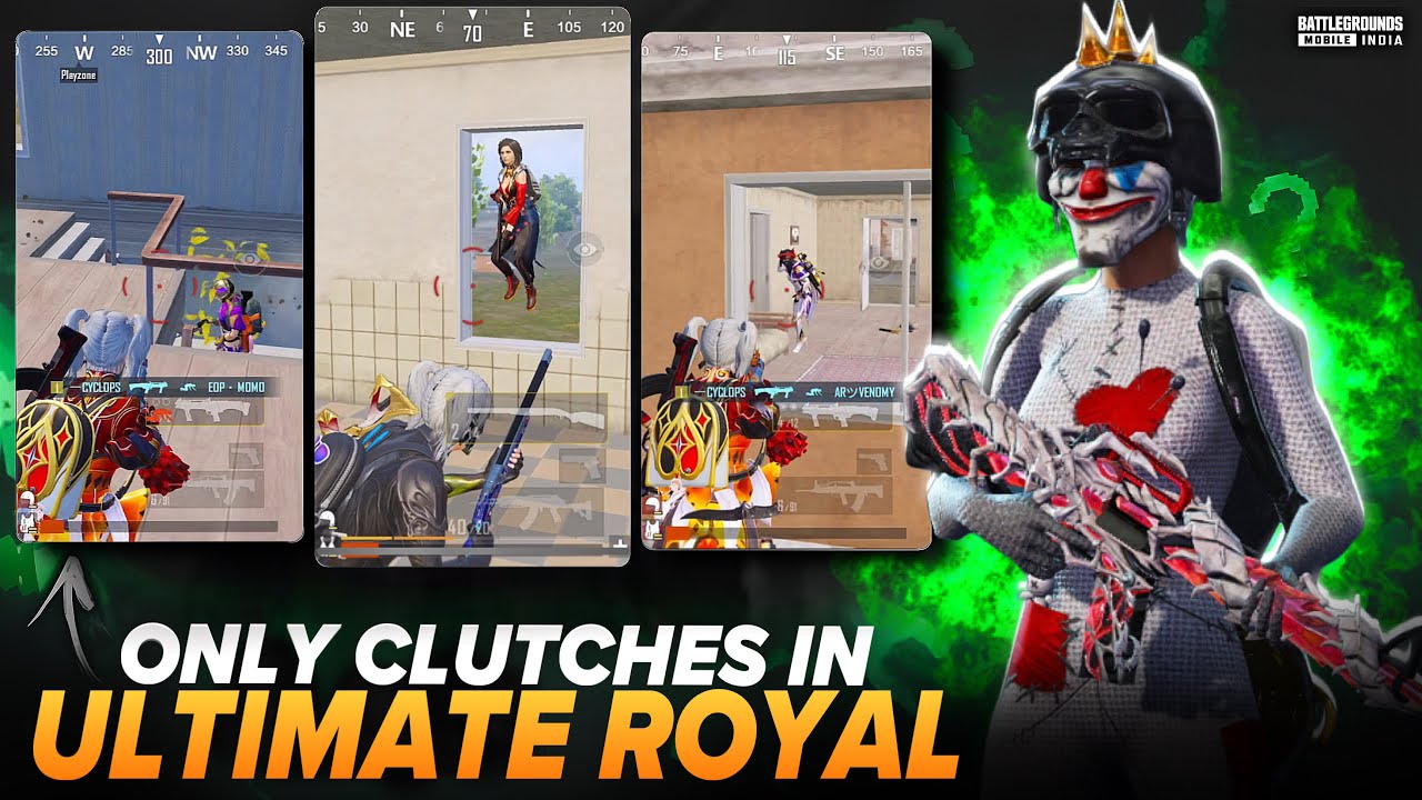 Only Clutch In ULTIMATE ROYAL💀 Ultimate Royal Bgmi Gameplay | BGMI🔱 ...