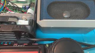 Testing the prototype the new BHI 1901 in a FT857D