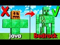 HO TESTATO 10 MITI JAVA vs BEDROCK IN MINECRAFT