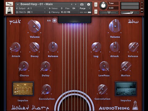 AudioThing Bowed Harp Overview