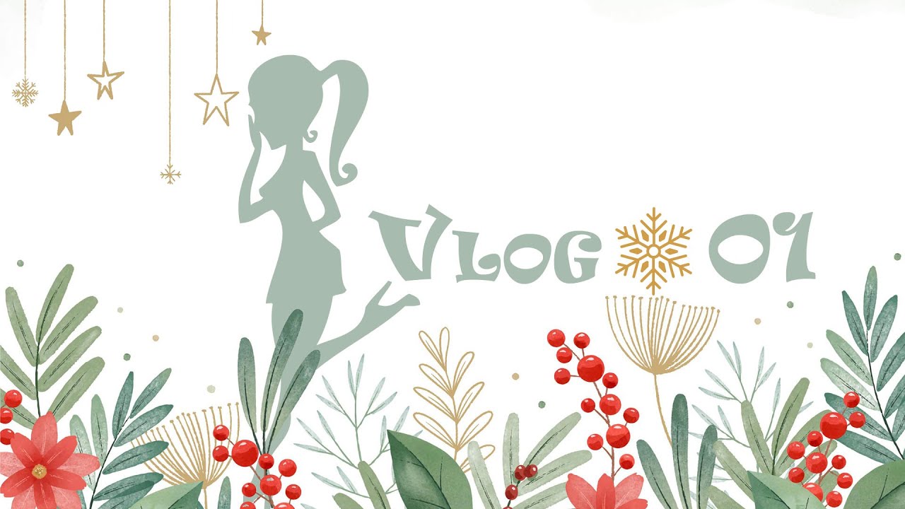 Vlogmas 1 - cómo organizo mi material del Diario de Navidad