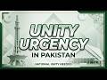Unity Urgency in Pakistan