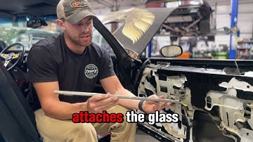Second Generation Pontiac Trans Am Window Track Install & Adjustment (HOW TO)