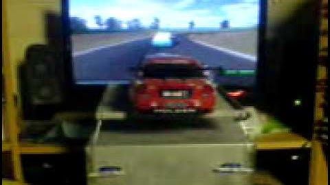 2DOF Model for X-Sim using a Pololu Serial Controller.