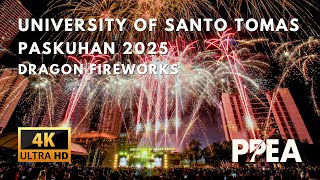 [4K] UST Paskuhan 2025 Pyromusical Display