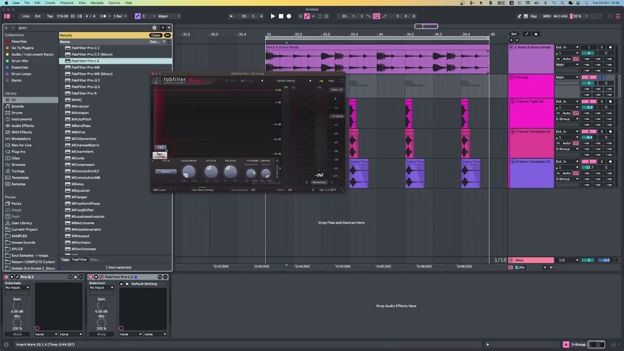 [kick & snare design]