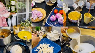 A Busy Morning Routine|| 6.00 AM Morning Routine#breakfast#lunch#sitoutcleaning#thengachore 