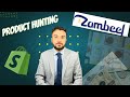 Zambeel product hunting shopify uae market  winning products on zambeel