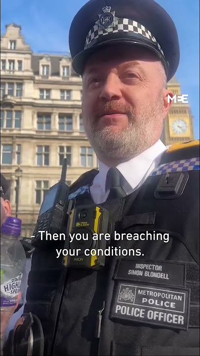 Met Police: 'You can protest for Israel but not for Palestine'