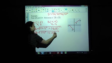 Midpoint and distance in the coordinate planes