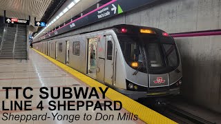 TTC Subway Ride - Line 4 Sheppard - Sheppard-Yonge to Don Mills by UpLift Vancouver No views 9 minutes, 41 seconds