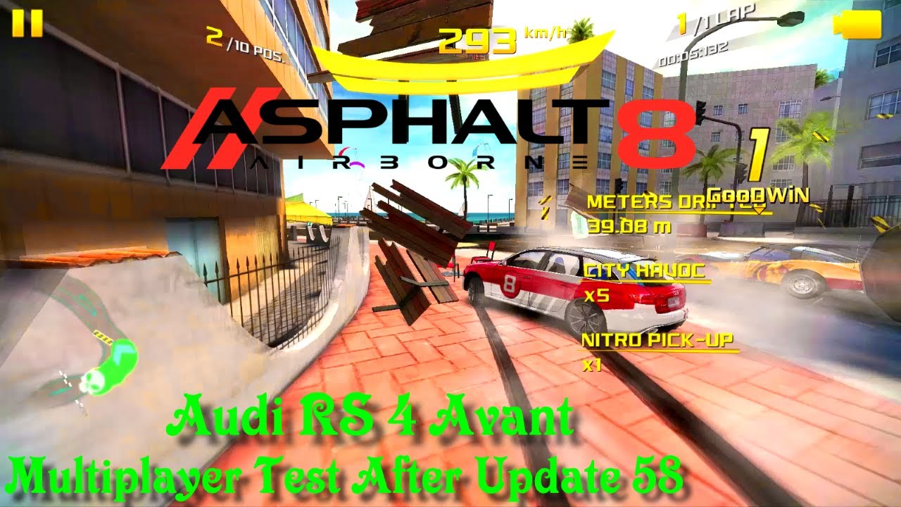 Asphalt 8: A Forgotten Audi!!?? Audi RS 4 Avant Multiplayer test after update 58