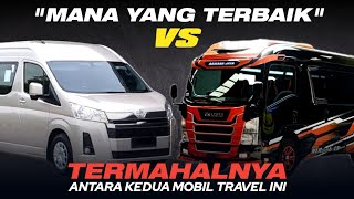 ADU SPEC‼️ ANTARA ELF GIGA EURO4 VS HIACE PREMIO MANA YG TERBAIK!! DAN LAYAK DIBELI?