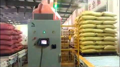 Automatic Sack Palletizing Robot - AKY Technology