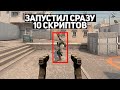 ЗАПУСТИЛ СРАЗУ 10 АХК СКРИПТОВ В КАТКЕ... ЭТО ИМБА! (CS:GO)