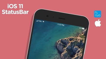 iOS 11 STATUSBAR ON ANY ANDROID PHONE! FSBI SETUP