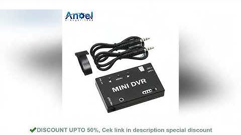 FPV Recorder Mini FPV DVR Module NTSC/PAL Switchable Built-in Battery Video Audio FPV Recorder for R