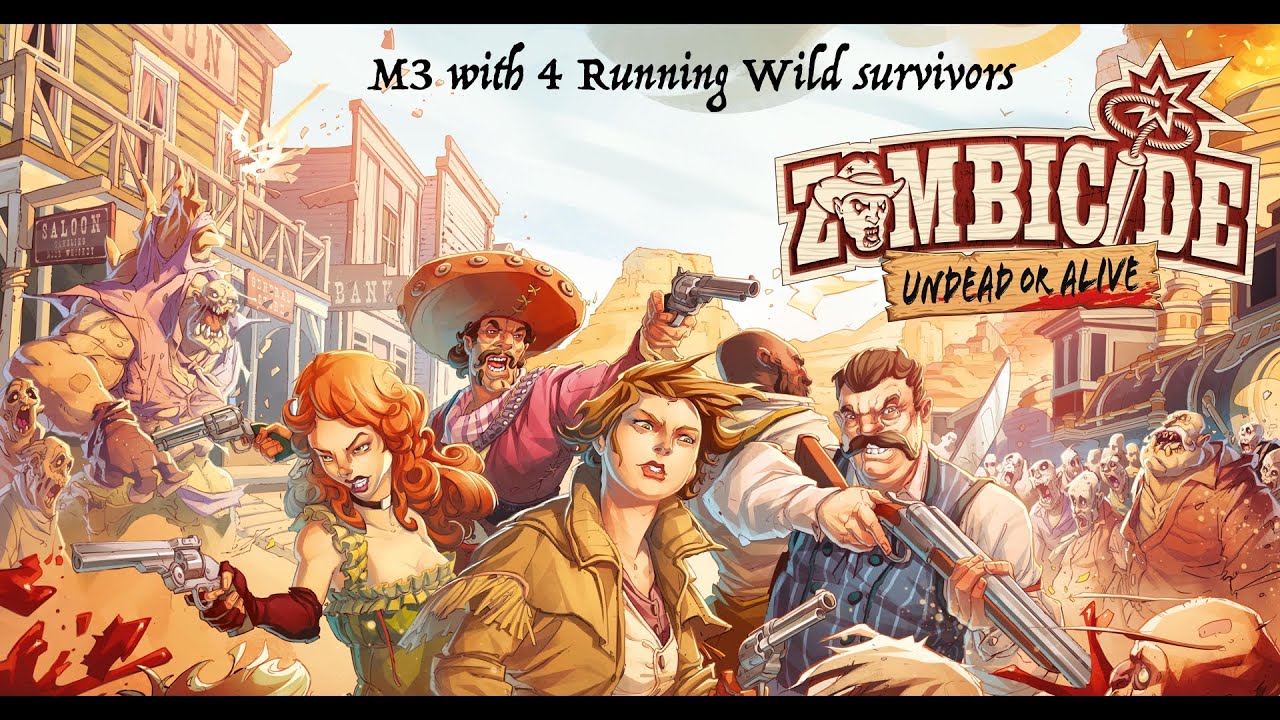 Zombicide: Undead or Alive – Running Wild (Inglés) | Dungeon Marvels
