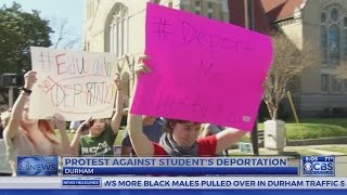 Group rallies for release of detained Durham teen