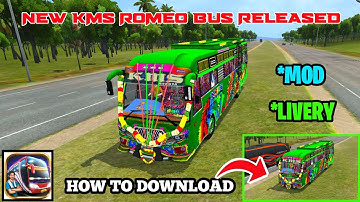 NEW KMS ROMEO BUS MOD RELEASED TAMIL🔥|BUS SIMULATOR INDONESIA🎀|VETRI FF GAMING AND TECH|#vfg #bussid
