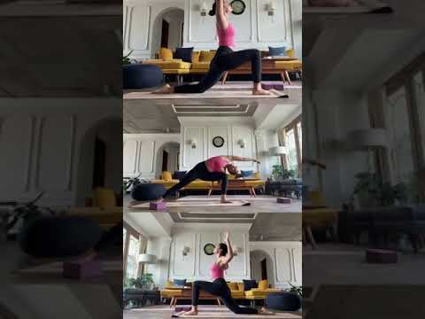 Alia Bhatt Yoga poses #shorts #aliabhatt #trending  #trendingstatus #yoga #yogapose #trend