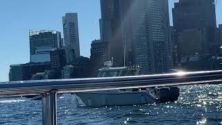 Boston Harbor Water Taxi Motor Boat - 7 minutes by water to Logan Airport | AMI Studios Chicago