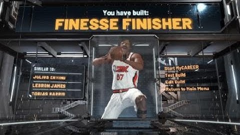 NBA 2K20 Finesse Finisher Build