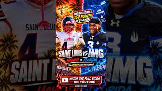 😳 #3 IMG ACADEMY: CAN ANYBODY SLOW THEM DOWN?! 🔥159 POINTS IN 3 GAMES| IMG (FL) v ST. LOUIS (HAWAII)