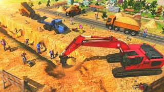 👷Heavy Excavator Road Construction Simulator 3D 🚧 - JCB Games 2026 (Android Gameplay) screenshot 1
