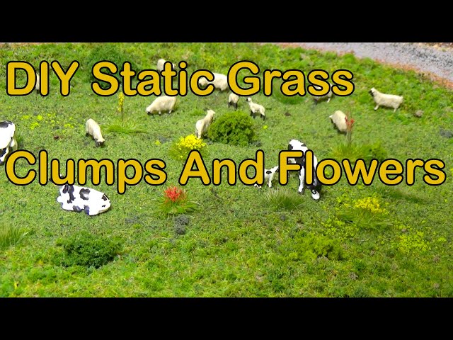 The Static Grass Glue Experiment 